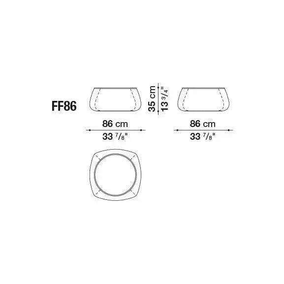 Fat-Fat - Lady-Fat Small Table | B&B Italia | JANGEORGe Interior Design