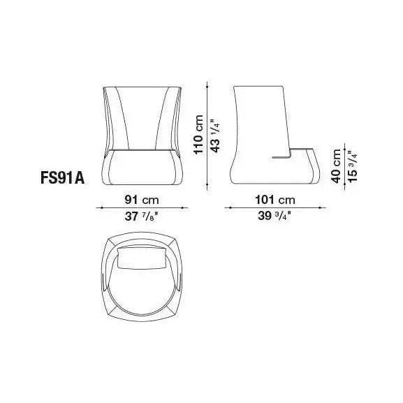 Fat-Sofa Armchair | B&B Italia | JANGEORGe Interior Design