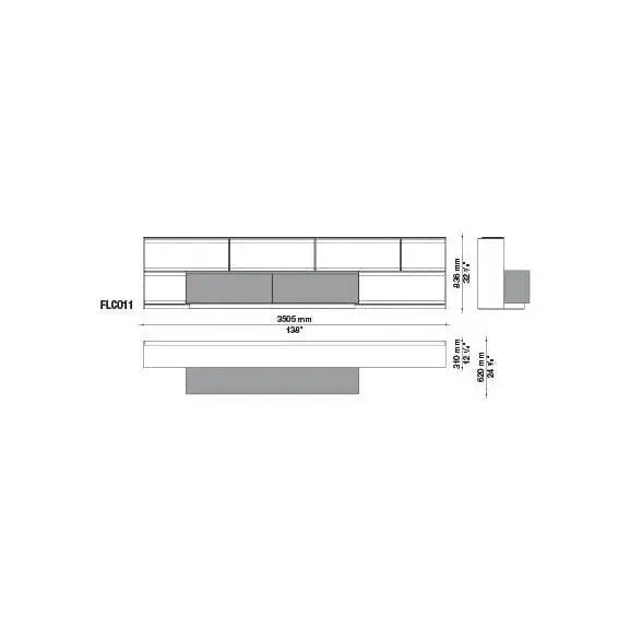 Flat.C Wall System | B&B Italia | JANGEORGe Interior Design