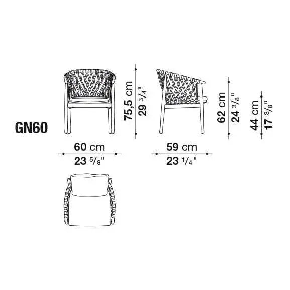 Ginestra Chair | B&B Italia | JANGEORGe Interior Design