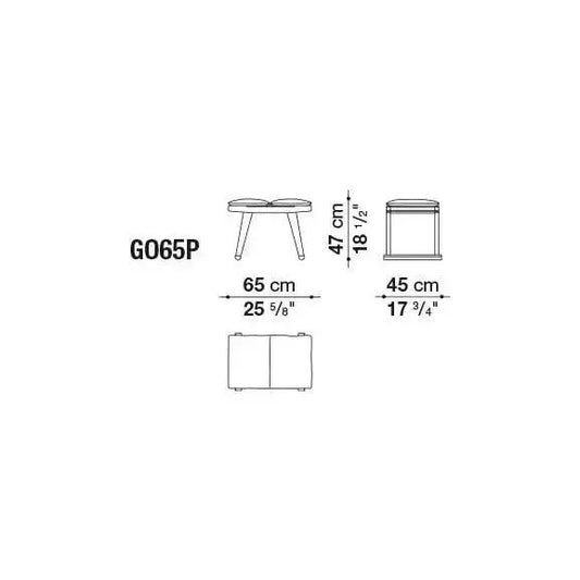 Gio Bench | B&B Italia | JANGEORGe Interior Design