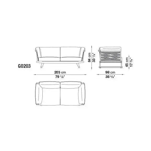 Gio Sofa | B&B Italia | JANGEORGe Interior Design