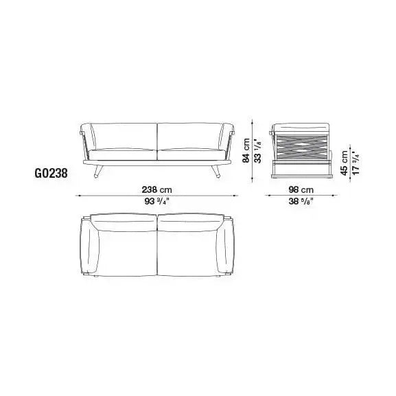 Gio Sofa | B&B Italia | JANGEORGe Interior Design