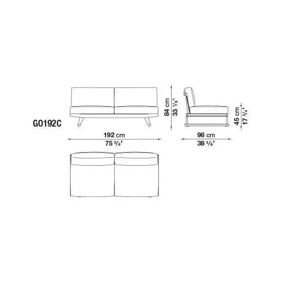 Gio Sofa | B&B Italia | JANGEORGe Interior Design