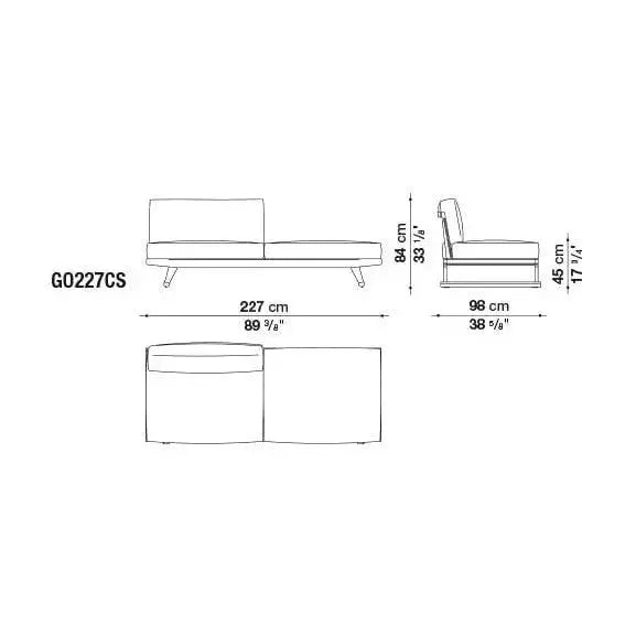 Gio Sofa | B&B Italia | JANGEORGe Interior Design
