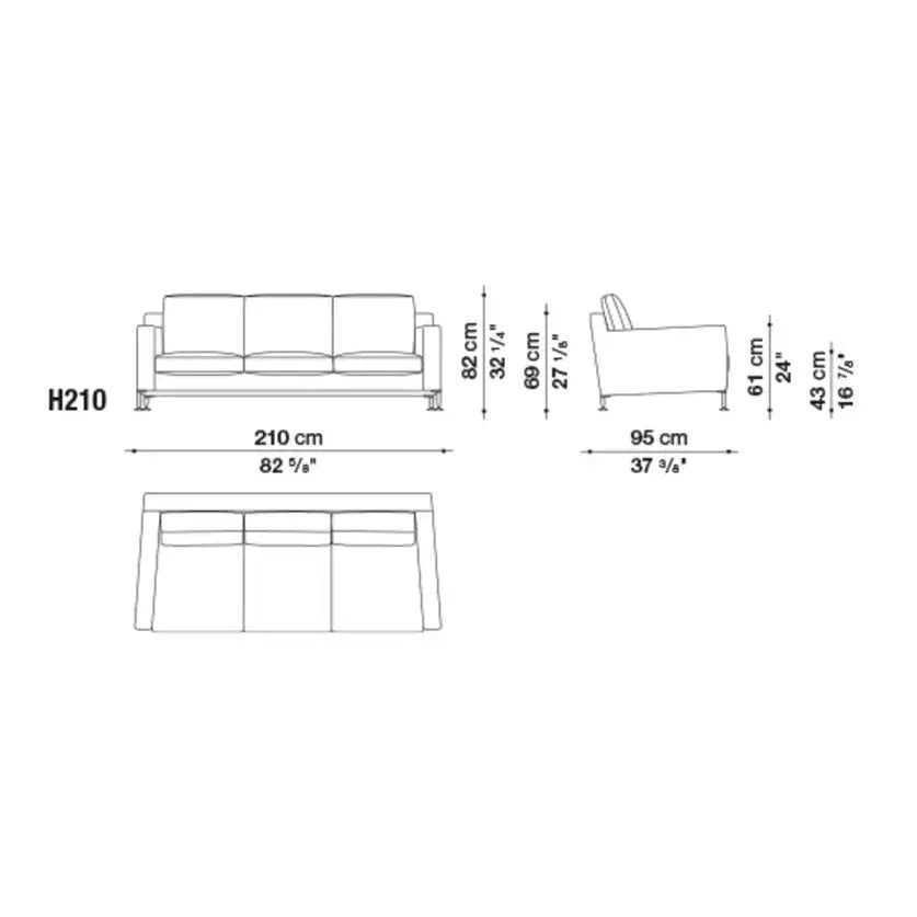 Harry Sofa | B&B Italia | JANGEORGe Interior Design