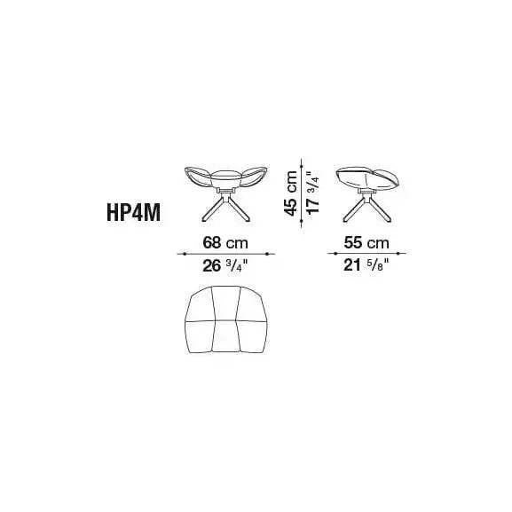 Husk Ottoman | B&B Italia | JANGEORGe Interior Design