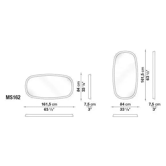 Madison Mirror | B&B Italia | JANGEORGe Interior Design