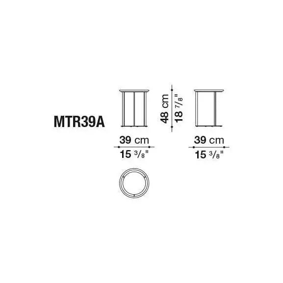 Mera Small Table | B&B Italia | JANGEORGe Interior Design