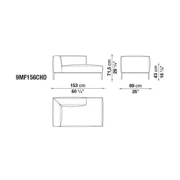 Michel Effe Sofa | B&B Italia | JANGEORGe Interior Design