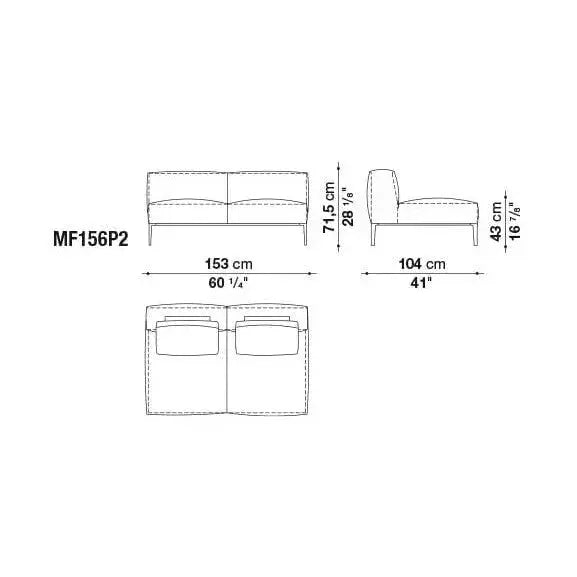 Michel Effe Sofa | B&B Italia | JANGEORGe Interior Design