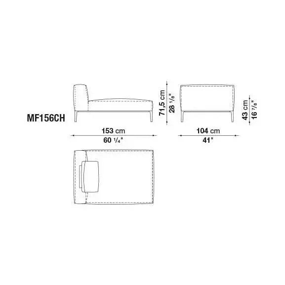 Michel Effe Sofa | B&B Italia | JANGEORGe Interior Design
