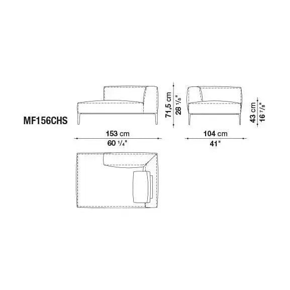 Michel Effe Sofa | B&B Italia | JANGEORGe Interior Design