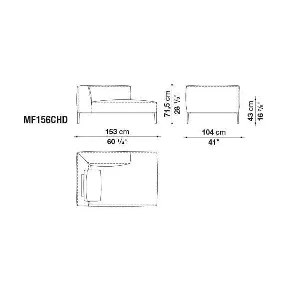 Michel Effe Sofa | B&B Italia | JANGEORGe Interior Design