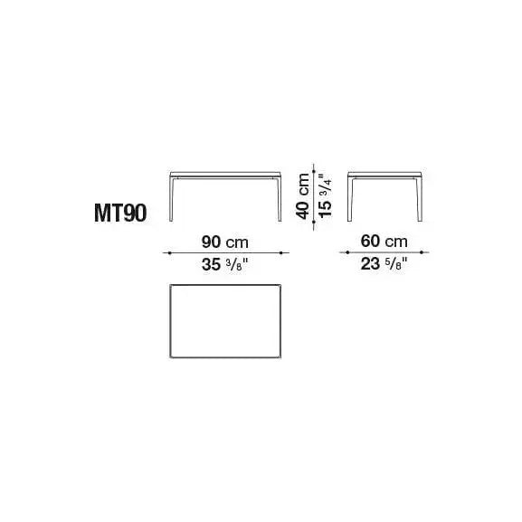 Michel Small Table | B&B Italia | JANGEORGe Interior Design