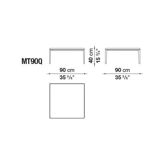 Michel Small Table | B&B Italia | JANGEORGe Interior Design