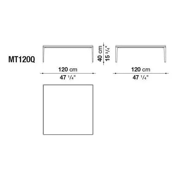 Michel Small Table | B&B Italia | JANGEORGe Interior Design
