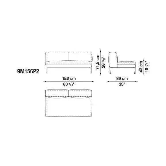 Michel Club Sofa | B&B Italia | JANGEORGe Interior Design