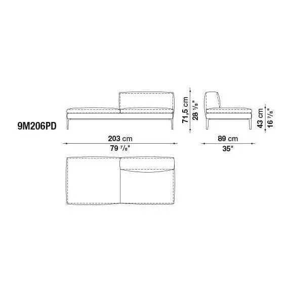 Michel Club Sofa | B&B Italia | JANGEORGe Interior Design