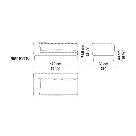 Michel Club Sofa | B&B Italia | JANGEORGe Interior Design
