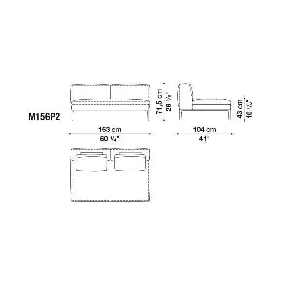 Michel Club Sofa | B&B Italia | JANGEORGe Interior Design