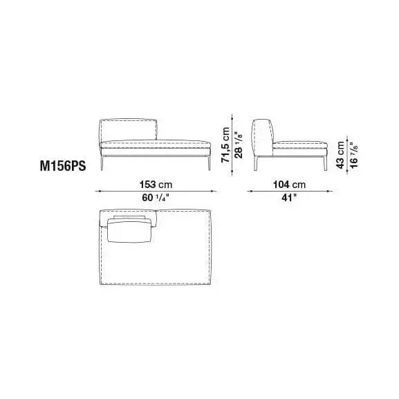 Michel Club Sofa | B&B Italia | JANGEORGe Interior Design