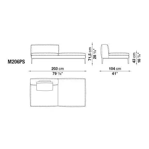 Michel Club Sofa | B&B Italia | JANGEORGe Interior Design