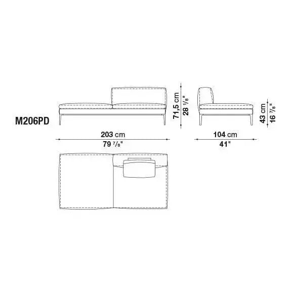 Michel Club Sofa | B&B Italia | JANGEORGe Interior Design