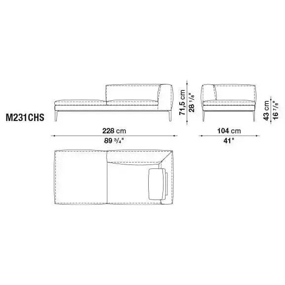Michel Club Sofa | B&B Italia | JANGEORGe Interior Design
