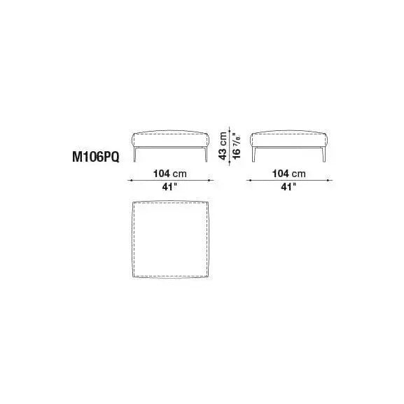 Michel Club Sofa | B&B Italia | JANGEORGe Interior Design
