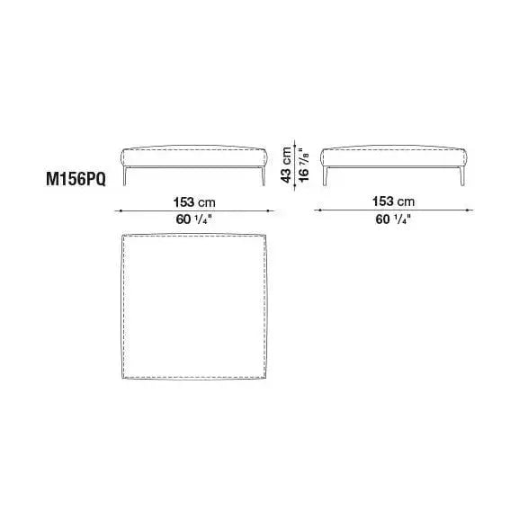 Michel Sofa | B&B Italia | JANGEORGe Interior Design