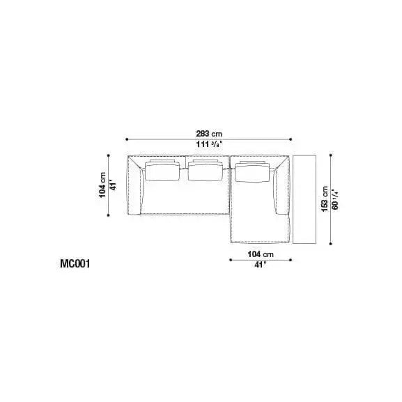 Michel Club Sofa | B&B Italia | JANGEORGe Interior Design