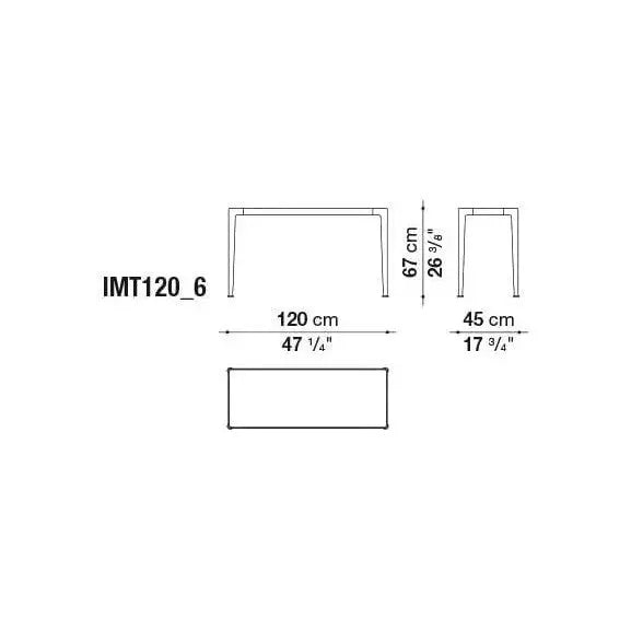 Mirto Indoor Side Table | B&B Italia | JANGEORGe Interior Design