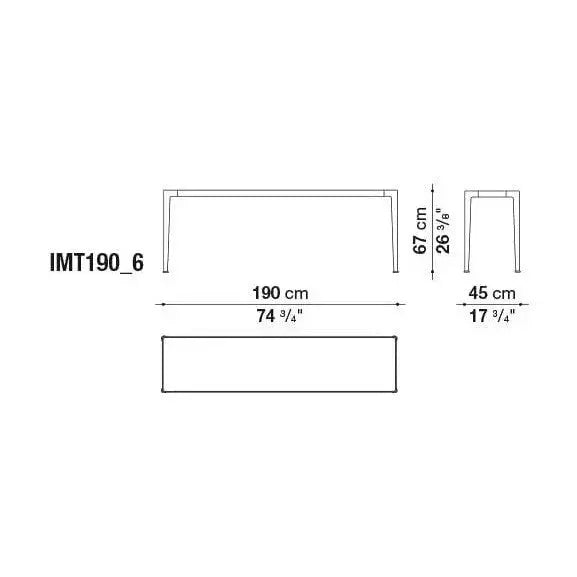 Mirto Indoor Side Table | B&B Italia | JANGEORGe Interior Design
