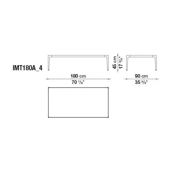 Mirto Indoor Small Table | B&B Italia | JANGEORGe Interior Design