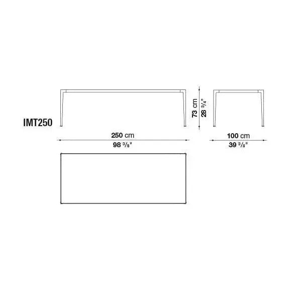 Mirto Indoor Table | B&B Italia | JANGEORGe Interior Design