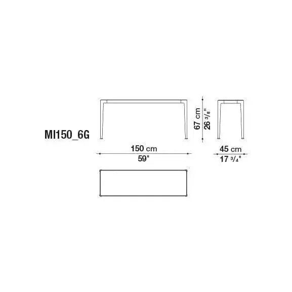 Mirto Outdoor Side Table | B&B Italia | JANGEORGe Interior Design