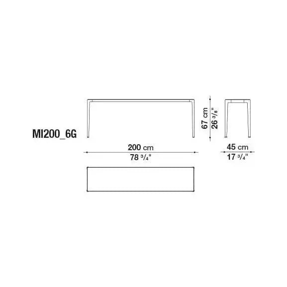Mirto Outdoor Side Table | B&B Italia | JANGEORGe Interior Design