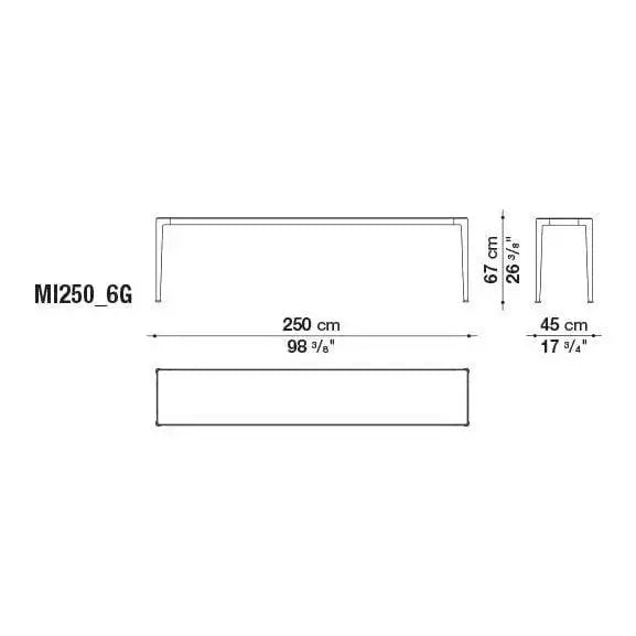 Mirto Outdoor Side Table | B&B Italia | JANGEORGe Interior Design