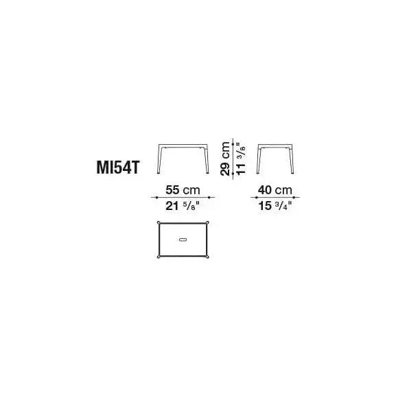 Mirto Outdoor Small Table | B&B Italia | JANGEORGe Interior Design