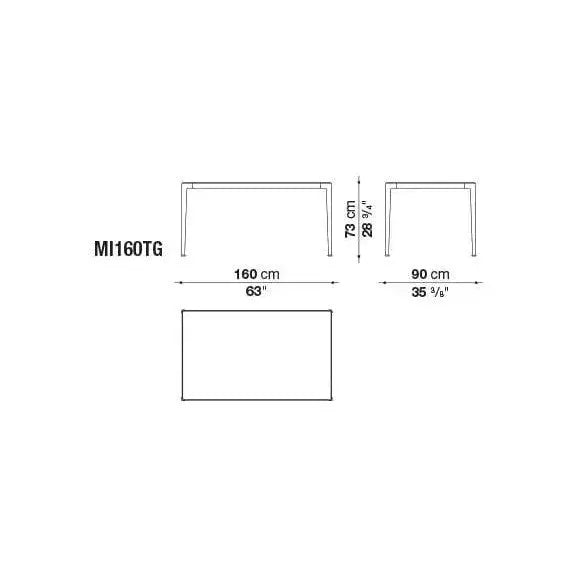 Mirto Outdoor Table | B&B Italia | JANGEORGe Interior Design