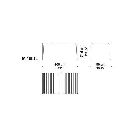Mirto Outdoor Table | B&B Italia | JANGEORGe Interior Design