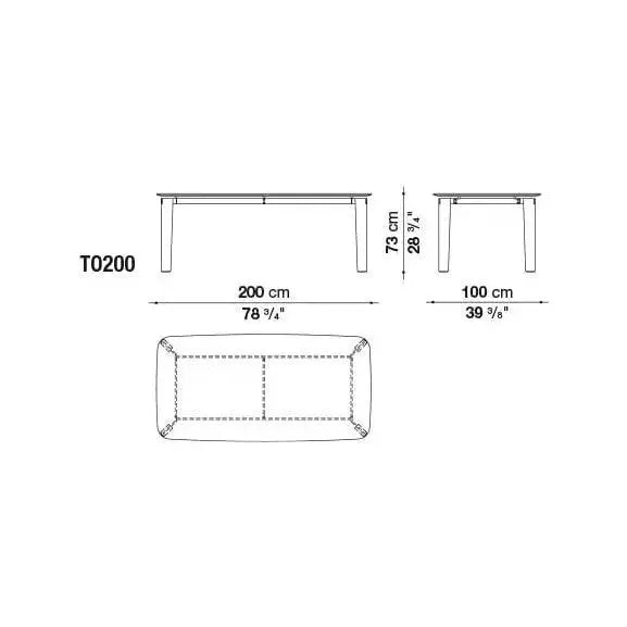 Oskar Table | B&B Italia | JANGEORGe Interior Design