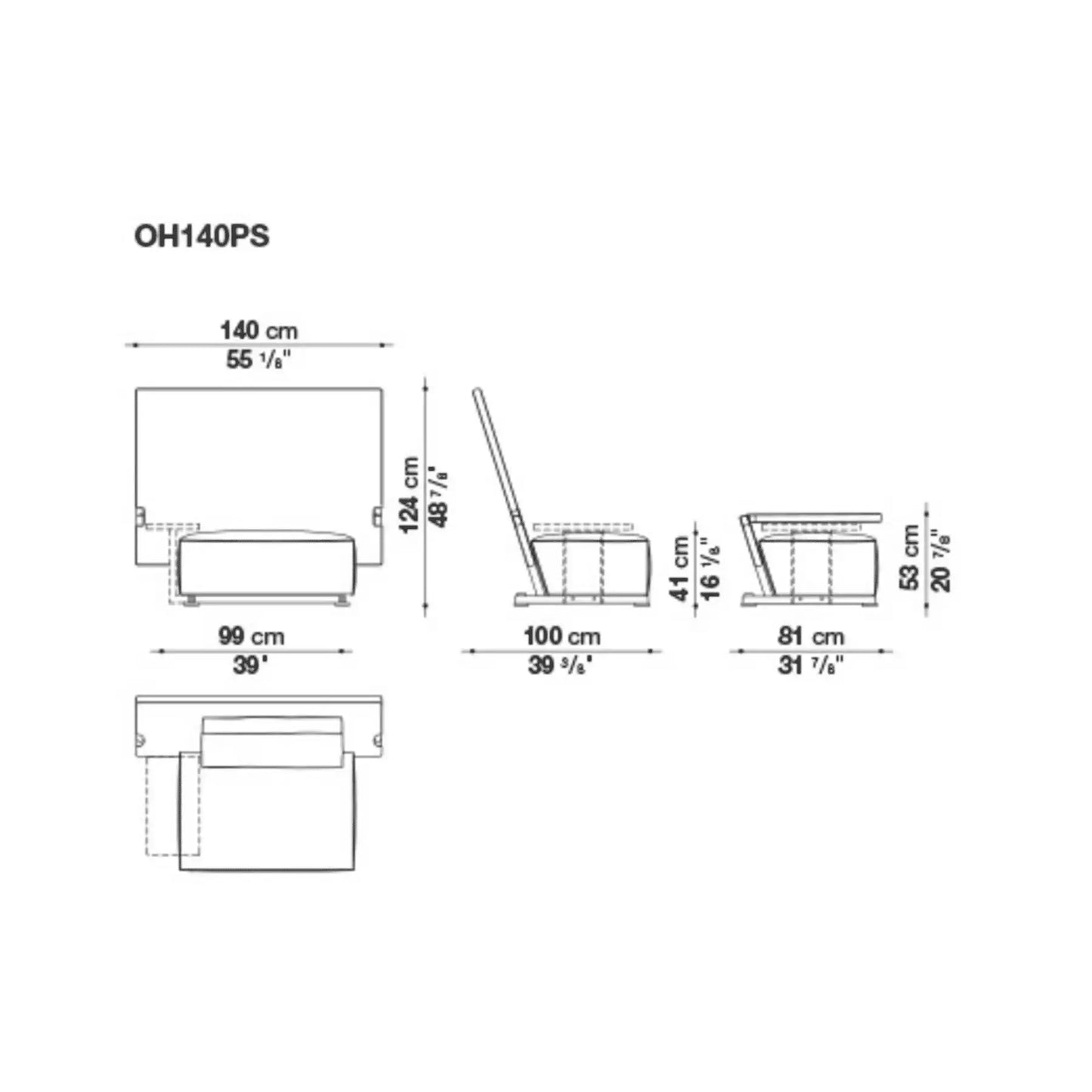 Oh, it rains! Armchair | B&B Italia | JANGEORGe Interior Design
