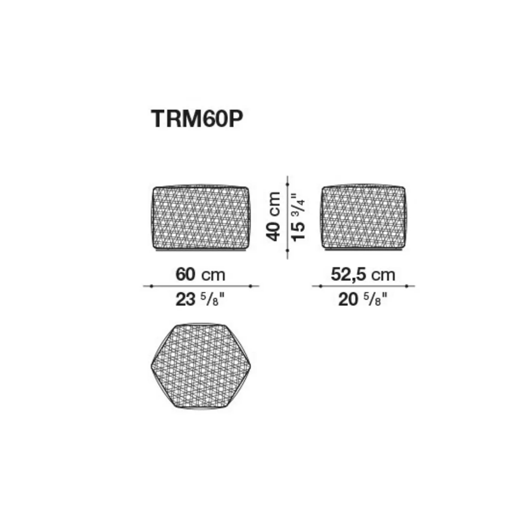 Tramae Ottoman | B&B Italia | JANGEORGe Interior Design