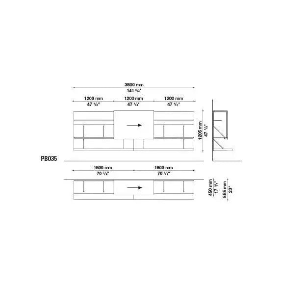 Pab Wallsystem | B&B Italia | JANGEORGe Interior Design