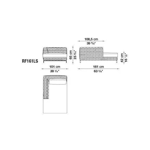 Ray Outdoor Fabric Sofa | B&B Italia | JANGEORGe Interior Design