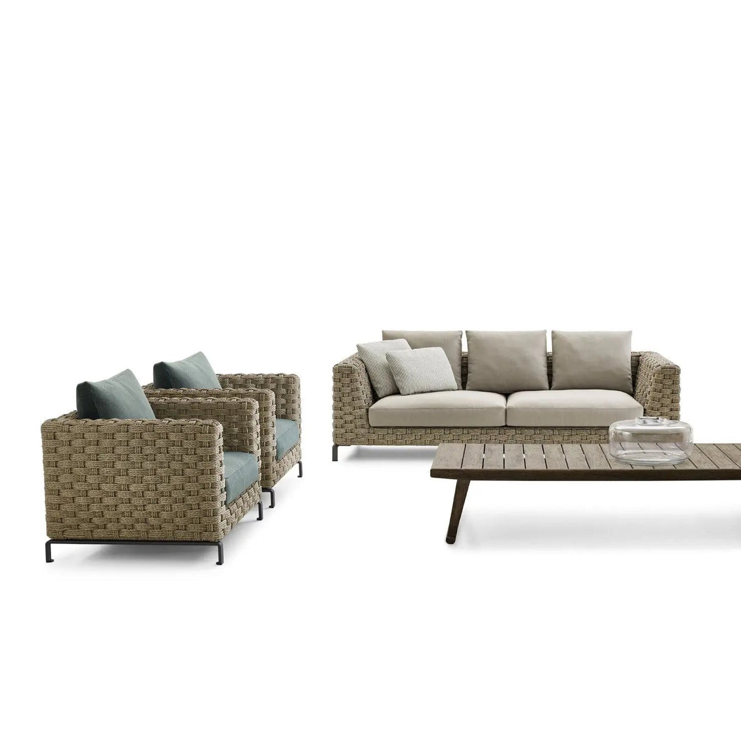 Ray Outdoor Natural Sofa | B&B Italia | JANGEORGe Interior Design