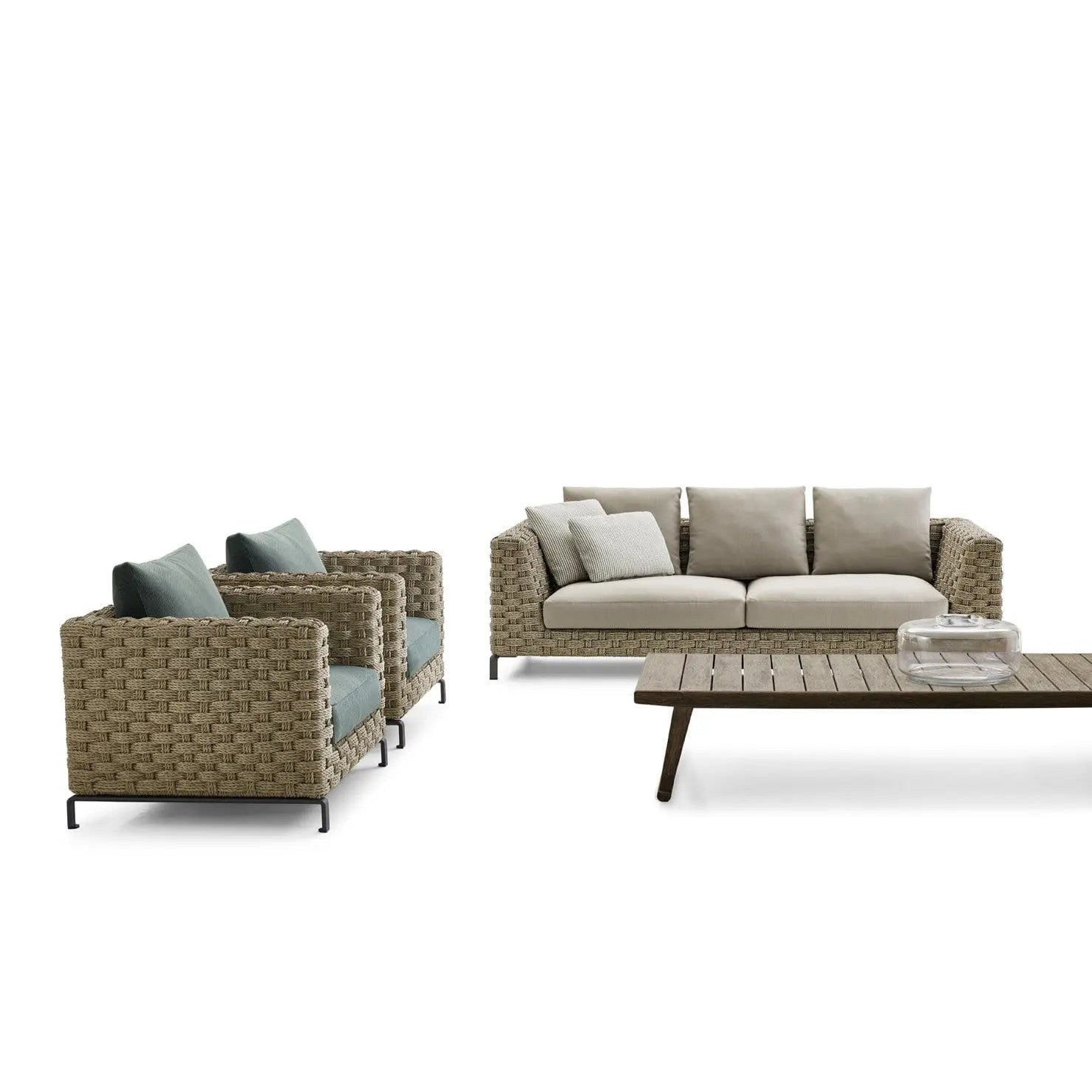Ray Outdoor Natural Sofa | B&B Italia | JANGEORGe Interior Design