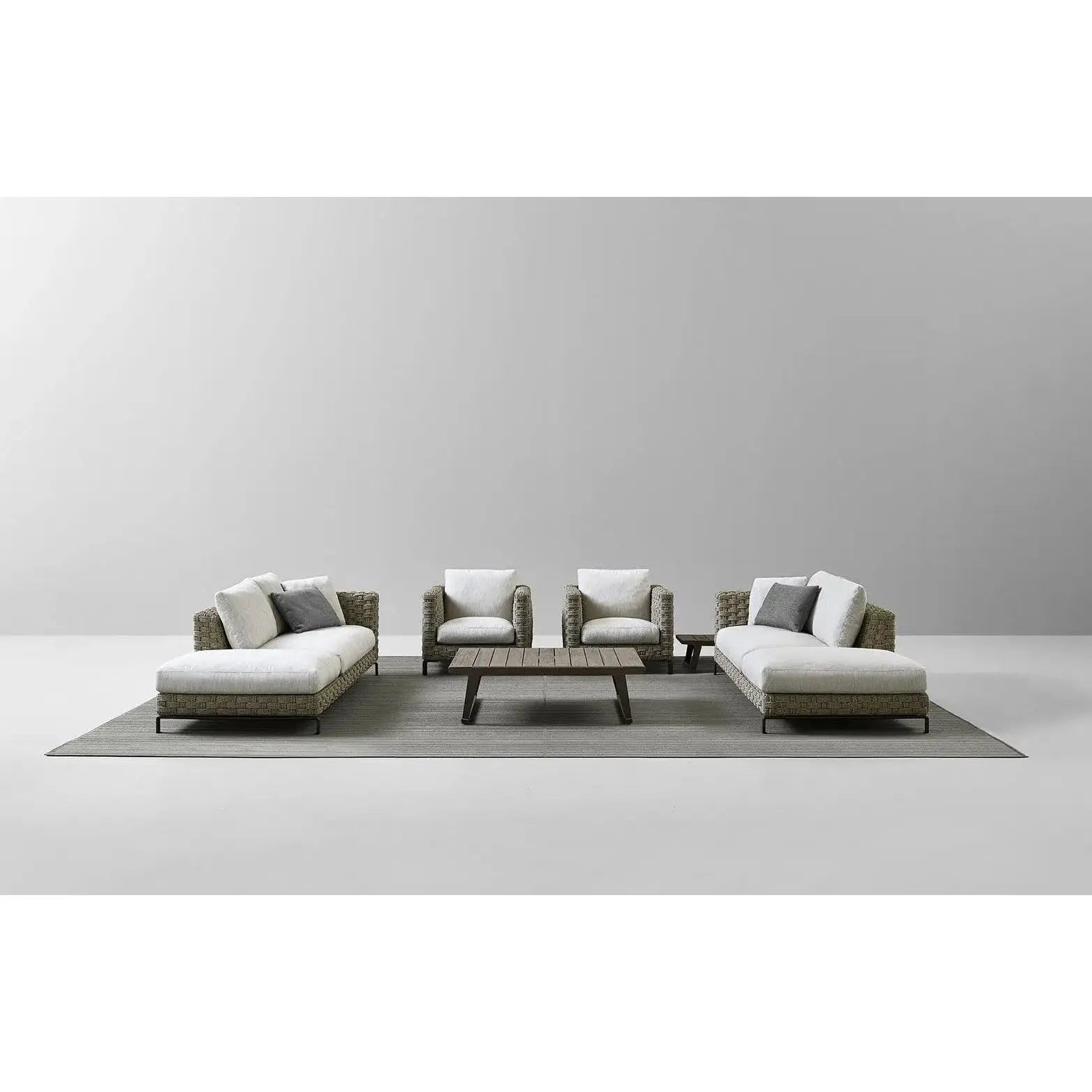 Ray Outdoor Natural Sofa | B&B Italia | JANGEORGe Interior Design
